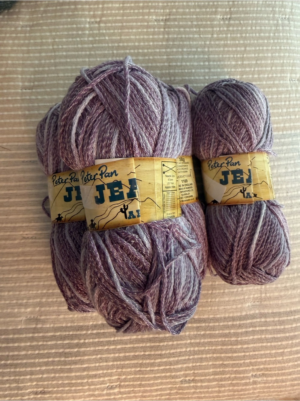 Yarn, Lavender Blend Yarn - Soft Purple Fiber Arts
